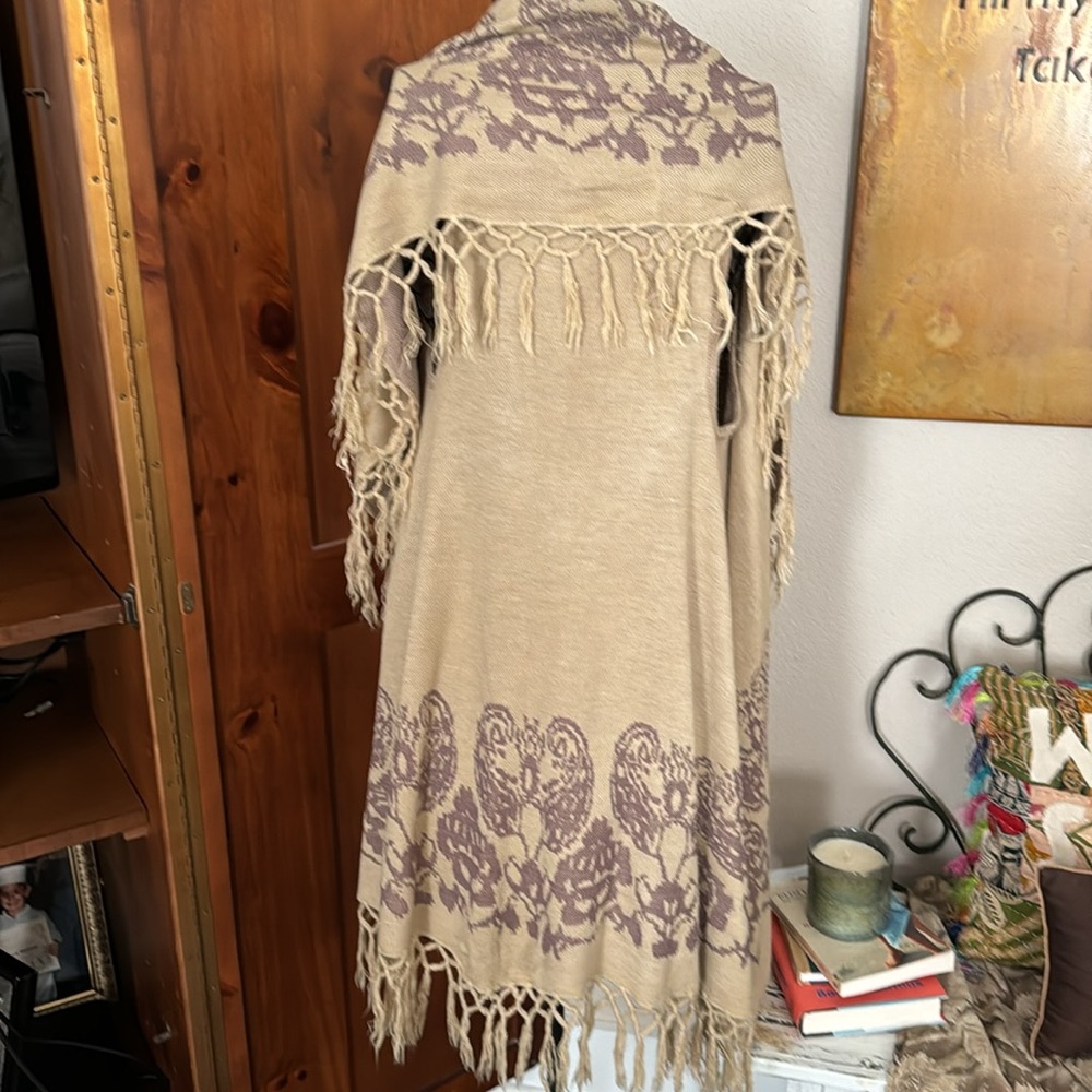 COPY - Country girl vibes! Long Boho Vest with fringe! - Picture 2 of 2